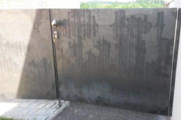 Gartengestaltung mit Corten-Stahl