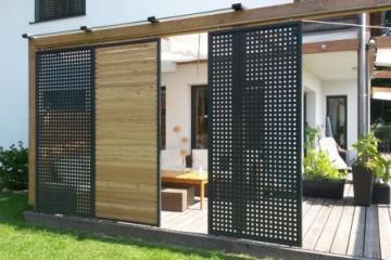 Windschutz-Schiebelemente