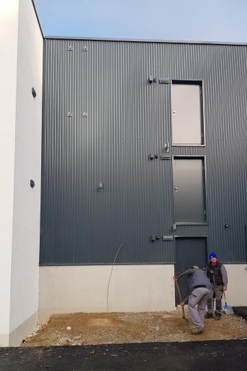 Stiege und Feuerleiter