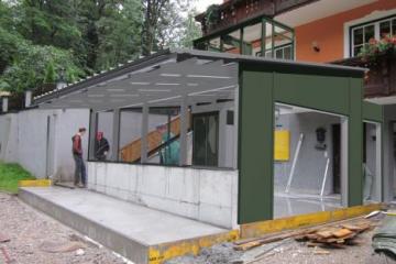 Planungsarbeiten für Garagenanbau