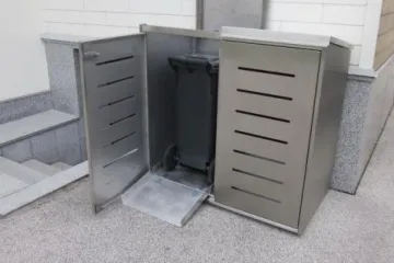 Mülltonnen-Einhausung