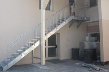 Fluchttreppe verzinkt