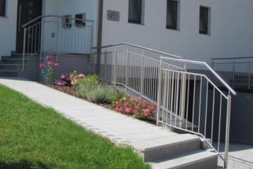 Niro-Geländer Konstruktionen