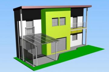 Niro-Terrassenüberdachung mit UG-Markise